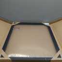 20x24 Assembled Canvas Frame for 0.6"-0.9" Deep Stretched Canvas, 0.75" Depth Floating Frame, Black(1PCS,Aluminum)