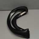 SEG Direct Car Steering Wheel Cover Universal Standard-Size 14 1/2"-15" Leather with Carbon Fiber Pattern Black