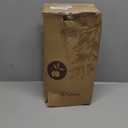 Vakoo Oil and Vinegar Dispenser Set - 17oz/500ml, Extra Thick Glass, Leak-Proof, Olive Oil Dispenser Bottle for Kitchen (White Black)