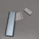 Vaydeer Metal Travel Pill Organizer, 7 Day Weekly Pill Box, Large Capacity Daily Cute Pill Case for Supplements, Pills, Vitamins and Medication (Small,Blue)