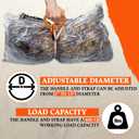 MULTUS Handle and Haul Basic Home and Garden Shop Construction Cord Organizer Handle and Strap to Secure and Carry or Drag Objects Fast and Easy