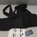 New for 2026  Posture Corrector for Seniors Women & Men, Advanced Full Back Brace Support for Upper & Lower Back, Spine & Neck Alignment, Reinforced Wide Dual-Layer Waist Support Belt with Shoulder Straightener and Back-Opening Support, Breathable for Daily Wear, Walking & Long Sitting (Medium (Waist 35"-39"), Black)
