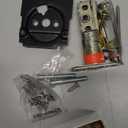 Kwikset Halo Select Plus Satin Nickel Touchscreen Apple Home Keys Tap-to-Unlock, Wi-Fi and Matter Enabled Smart Lock Deadbolt with Door Status Sensor and Intrusion Detection