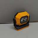 Easymaxx LED Rechargeable Work Light, 2Pack 1500LM Portable COB Magnetic Lights with 3 Modes & 360°Rotatable, IPX4 Waterproof Worklight for Car Repairing, Job Site Lighting, Emergency (2 PCS)