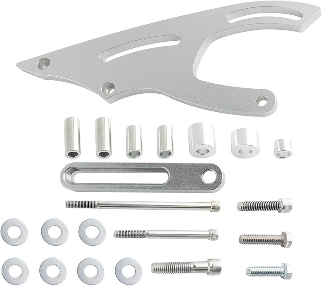 Power Steering Bracket Compatible with Ford 289 302 351W SBF Small Block Billet