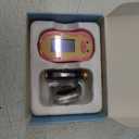 Infant Pulse Oximeter Pink, Oxygen Saturation Meter Fingertip for Children, Heart Rate Monitor for Kids Baby with Smart Reminder OED Display, Batteries & Lanyard Included