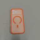 Magnetic for iPhone 17 Pro Max Case 2025, Upgraded [Full Camera Protection] [Compatible with Magsafe] [Translucent Matte] Drop Shockproof Protective Bumper Women Men Phone Cover 6.9inch, Orange