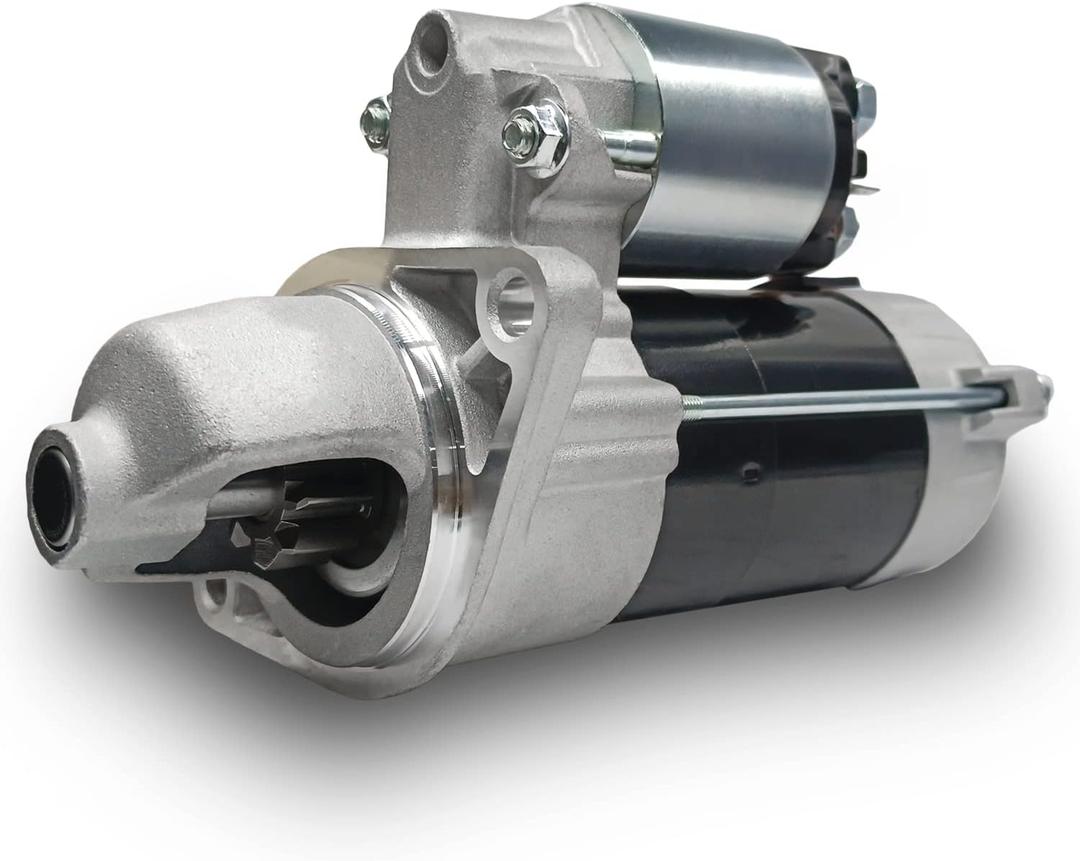18413 New Starter Motor Replacement for Kubota ZD326 ZD331 ZD25 ZD28 D1105 Zero Turn Mower 25HP Diesel Engine OE#: 1G069-63010 1G069-63011 1G069-63012 77700-02596 428000-1160 SND0476