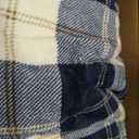 Sunbeam Microplush Sherpa Electric Heated Throw Blanket-Black/White Plaid 60×70"