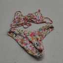 Verdusa Women's 2 Piece Floral Bikini Set Twist Front Self Tie Summer Bathing Suit Pink Small