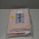 Dusty Rose Polyester Backdrop Curtains 2 Panels 5ft x 10ft Photo Shoot Background Drapes for Wedding Party Bridal Shower Engagement Decorations