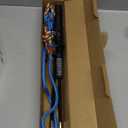 DIBBATU Flirt Pole for Dogs Interactive Dog Toys for Large Medium Small Dogs Chase and Tug of War, Dog Teaser Wand with Lure Chewing Toy for Outdoor Exercise & Training