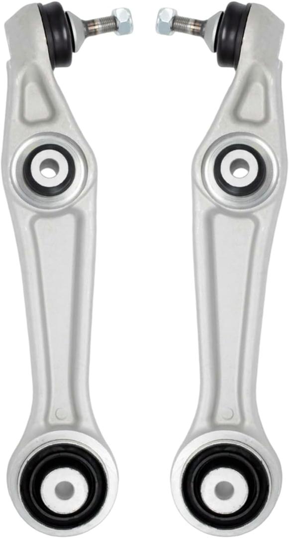 Front Rearward Lower Control Arm with Ball Joint Compatible with Tesla Model S 2012-2021, Model X 2016-2021 Reference Numbers 1027351-00-C 1048951-00-A