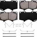 D976 Front Ceramic Brake Pads Fit For Toyota Tacoma 2005-2023,4Runner 2003-2023,FJ Cruiser 2007-2014,Sequoia 2001-2007,For Lexus GX460 2010-2023,GX470 2003-2009