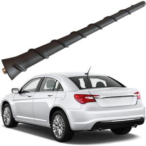 8 Inch Rubber Antenna for Chrysler 200 (2011-2014), Chrysler 200 Antenna - Car Wash Proof, Internal Copper Coil Antenna Mast Replacement