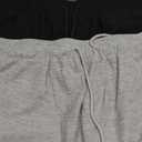 Riyiper 3 Pack Women's Waffle Knit Shorts Drawstring Lounge Summer Comfy Casual Shorts with Pockets (Large, Black, Gray, Army Green)