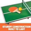 Rhode Island Novelty 24" X 12" Mini Ping Pong Game, One Set 