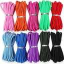 4mm Thick Elastic Cord for Sewing 5/32 inch 150ft Colorful Bungee Shock Kayak Tie Down Straps Tent Elastic Cord Replacement Heavy Stretchy Rope for Crafts-Pants-Clothing-Outdoor Supplies