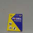 PKCELL 9V Batteries, 10 Pack 9 Volt Batteries Carbon Zinc, 9V Battery for Smoke Detector, Alarms, 6F22 Square Battery