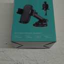 Qifutan Car Phone Holder Mount Phone Mount for Car Windshield Dashboard Air Vent Universal Hands Free Automobile Cell Phone Holder Fit for iPhone Smartphone Carbon Fiber