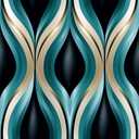 FLFK Boho Wallpaper Peel and Stick Removable Wave Streak Wall Mural for Living Room, Bedroom, Kitchen, Office, Apartment Decor 16"x128" (BW5455)