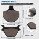 Front and Rear Brake Pads for Harley Davidson Sportster 883 1200, Heritage Softail, FLSTF Fatboy, Heritage Softail, Heritage Springer, Softail 1988-1999