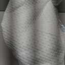 Subrtex 3 Inch Mattress Topper Cover (Only Cover) Mattress Topper Protector Bedding Rayon Made from Bamboo Removable Mattress Encasement with Zippers, King (White)