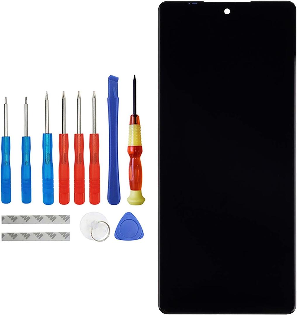 New LCD Compatible with LG Stylo 6 LMQ730TM LM-Q730TM 6.8" inch LCD Touch Screen Display Black with Tools