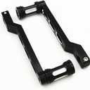 Motorcycle Front Rear Shift Levers w/Shifter Pegs Heel Toe Shift Linkages Foot Pedals Edge Cut Shift Pegs for Harley Touring Softail Road Glide 1986-2025