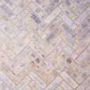 Bessie Bakes White & Denim Herringbone Brick Replicated Photography Backdrop 2 Feet Wide x 3 Feet Long 3 mm Thick