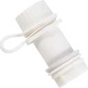 Cooler Replacement Threaded Drain Plug. Threaded Drain Plug with Plastic Tethered Cap for Ice Chest