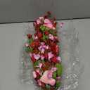 4 PCS Mini Blueberry Kitchen Cabinet Wreaths Artificial Spring Summer Farmhouse Hanging Wreaths Rustic Cedar Greenery Wreath with Burlap Bow for Front Door Cabinet Wall Window Wedding Home Decor