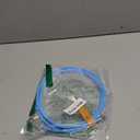 chubbycable FlexElbow 90 Degree 120W Fast Charging Cable Right Angle USB C Cable Silicone Charging Cord Compatible with iPhone 17-15 Series iPad, Blue, USB-A to Type-C, 6.6FT