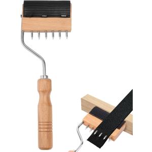 2 x Webbing Stretcher Tool, Wood Handle Webbing Gooseneck Puller Stretcher Practical Upholstery Tool Suitable for Leather Carpet Canvas Furniture Repair