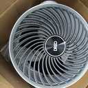 DREO Fan for Bedroom, 12 Inches, 70ft Powerful Airflow, 25db Quiet Table Air Circulator Fans for Dorm Room, 120 Adjustable Tilt, 3 Speeds, Desktop Fan for Home, Office, Kitchen, Small Oversize