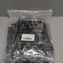 Frienda 2 Pcs Lazy Susan Shelf Liners - Non Adhesive, Non Slip Kitchen Cabinet Liners for Refrigerator, Pantry, Sink & Cupboard Storage(26 Inch,Black)