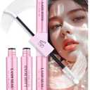 3 x White Lash Bond and Seal Lash Glue Waterproof Clear Lash Cluster Glue For Eyelash Clusters Sweatproof Long Lasting Invisible Lash Extension Adhesive DIY At Home by Zegaine