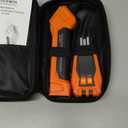 Focemta Circuit Breaker Finder & GFCI Outlet Tester with Digital LCD Display, 90-135V Electrical Circuit Tracer Tool for Electricians/DIY  Lightweight (Includes Batteries & Carrying Case) (Orange)