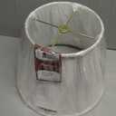 Royal Designs Modified Bell Lamp Shade, White, 7.5 x 12 x 9.5