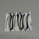 AIMIKE Hair Styling and Sectioning Accessories - 12 Pack Non-Slip Silicone Hair Clips for Thick and Thin Hair, Professional Salon Quality