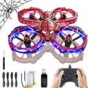BEZGAR Mini Drone Easy to fly Beginner, LED Remote Control Drones, RC Quadcopter with Auto Hovering, 3 Speed Mode, 360 Flips Stunt, Headless Mode, Obstacle Avoidance, Birthday Gifts for Kids 8-12