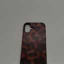 NITITOP Compatible with iPhone 16 Plus Case Magnetic Compatible with MagSafe Cute Amber Leopard Aesthetic Tortoise Design for Women Men Girls Soft TPU Shockproof Protective Cover  Brown2