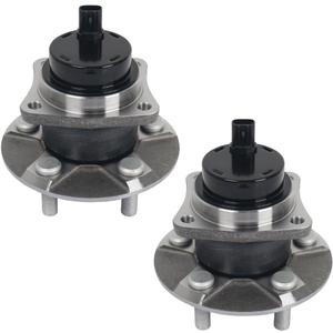 Autoround 512217 Pair Rear Wheel Bearing Hub Assembly fit for Toyota Corolla 2003-2008/ Prius 2004-2009/ Celica 2000-2005/ Matrix 03-08, Scion tC 05-10, Pontiac Vibe 03-08 FWD, ABS Models Only