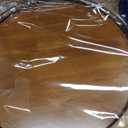 Farmhouse Oak 16" Lazy Susan Turntable Organizer for Cabinet, Round Wooden Lazy Susan Organization and Storage for Dining Table, Pantry, Kitchen, Countertop, Cupboard, Home Decor, Walnut Wood (16")