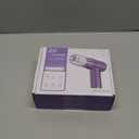 KMM Handheld Car Vacuum Cleaner, 9000PA Vacuum Cleaner & Air Duster, 120W High Power Vacuum Portable Cordless, Hand Held Vacuum Rechargeable with Multi-Nozzles & LED Light for Home, Car, Office (Silver & Purple)