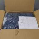 Storage Ottoman, Small Foot Stool Ottoman with Storage, Boucle Teddy Velvet Foot Rest with Padded Seat, Sturdy Wood Legs Stool for Living Room, Bedroom, Couch, Enterway (Black)