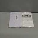 2 x LyoGao Funny Retirement Party Invitations With Envelopes (20 Pack) - Retired Party Fill in Invites Cards