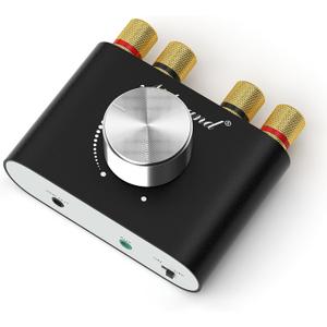 Nobsound NS-01G MAX Mini Bluetooth Power Amplifier 2.0 Channel Home Audio Amp 100W+100W