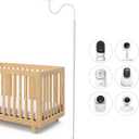 Baby Monitor Mount Floor Stand 67" Adjustable Height Compatible with Nanit Pro,Infant Optics DXR-8 Pro,VTech,Vava,Eufy or Any Baby Cameras with 1/4 Thread Mount
