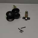 Black Door Knobs Interior, Non Locking Hall Door Knob, Vintage Door Handles Door Lever (1)